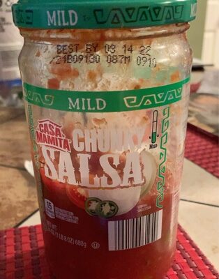 Chunky Salsa front packaging