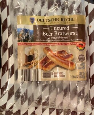 Uncured Beer Bratwurst