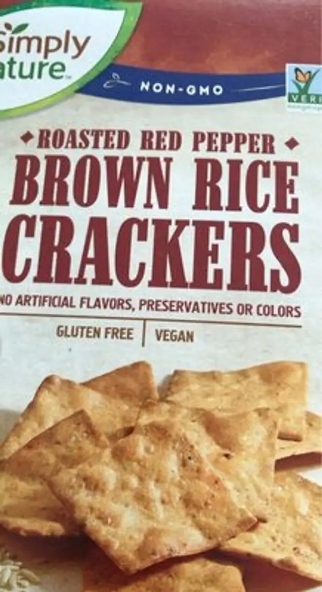 Brownnrice crackers
