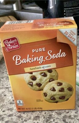 Pure Baking Soda front packaging