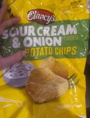 Sour cream and onion chips