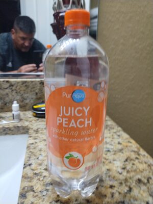 Juicy Peach Sparkling Water