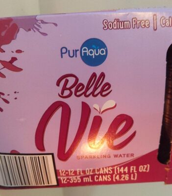 Belle Vie Sparkling Water
