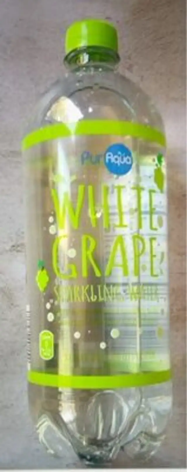 PurAqua White Grape Sparkling Water