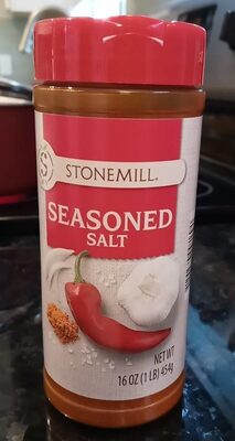 Seasoned salt front packaging