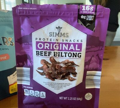 Beef biltong