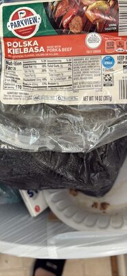 Polska Kielbasa nutrition facts table