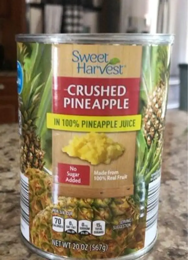 crushed pineapple