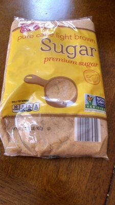 Pure cane light brown sugar