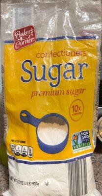 Confectioners Sugar front packaging
