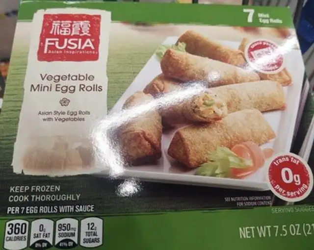 Vegetable egg rools