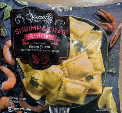 Shrimp and Crab Ravioli front packaging