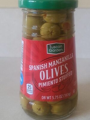 Spanish Manzanilla Olives pimento stuffed