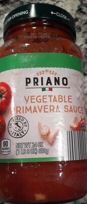 Vegetable Primavera Sauce