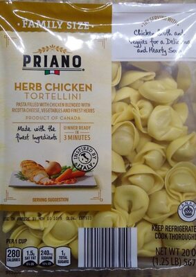 Herb chicken tortellini