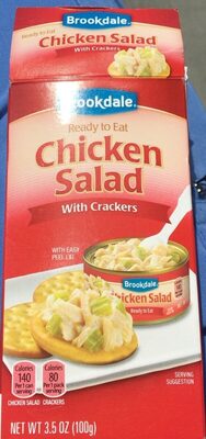 Chicken Salad with Crackers front packaging