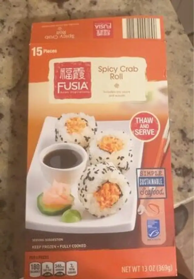Spicy crab roll