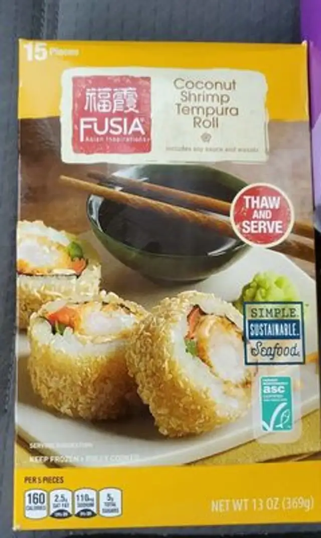 Fusia Coconut Shrimp Tempura Roll