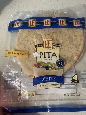 White pita bread