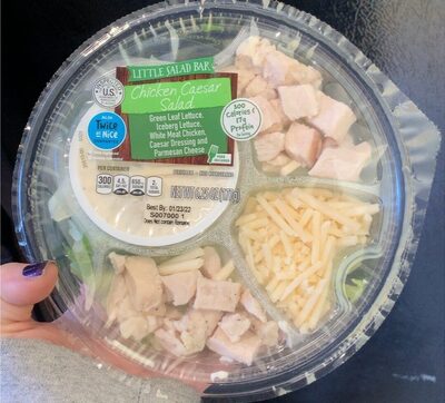 Chicken Caesar Salad front packaging