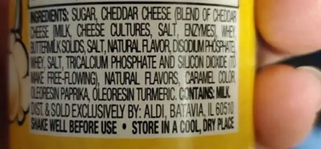 stonemill ingredients label