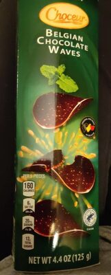 Mint Dark Chocolate Belgian Chocolate Waves