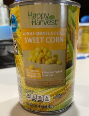 Sweet corn kernel front packaging