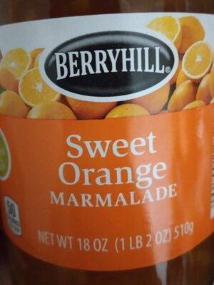 Sweet Orange Marmalade front packaging