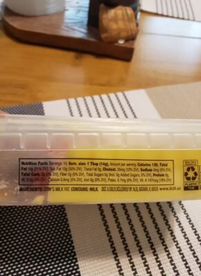 countryside creamery ghee ingredients label