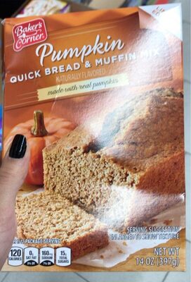 Pumpkin mix front packaging