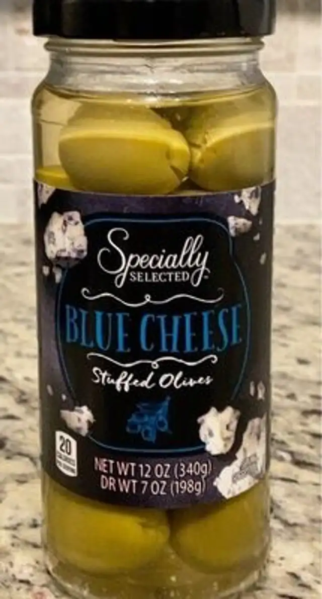 Blue cheese stuffed olives