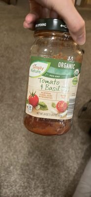 Tomato & Basil Pasta Sauce