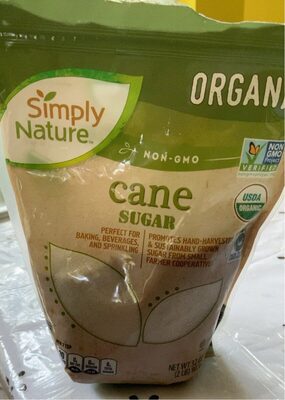 Organic cane sugar