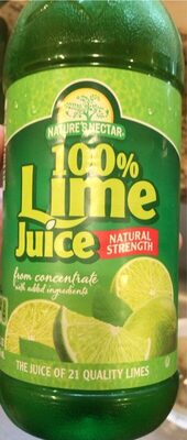 100% Lime Juice