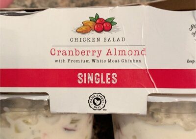 Cranberry almond chicken salaf