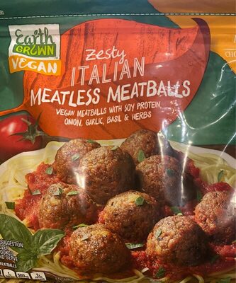 Zesty Italian Meatless Meatballs