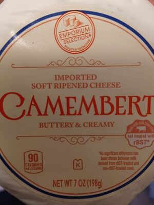 Camembert front packaging