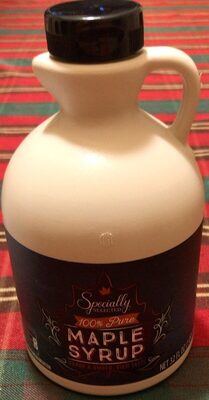 Maple Syrup front packaging