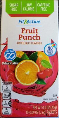 Fruit Punch drink mix