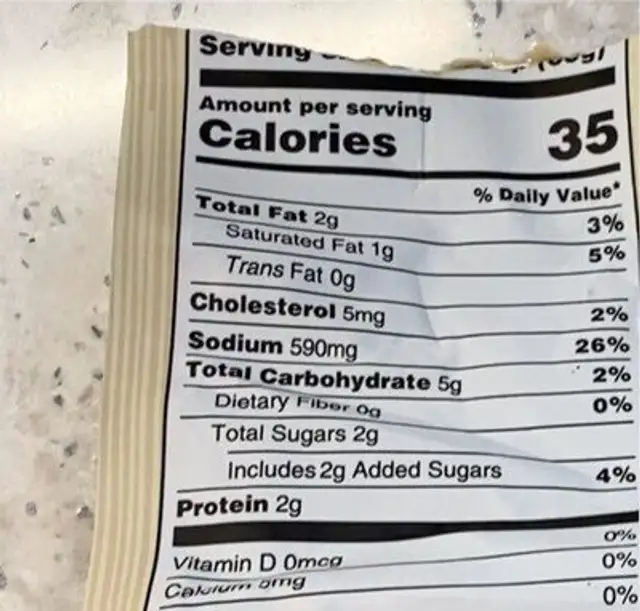 Oven sauces classic roasted chicke nutrition facts table