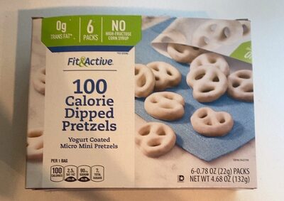 100 Calorie Dipped Pretzels