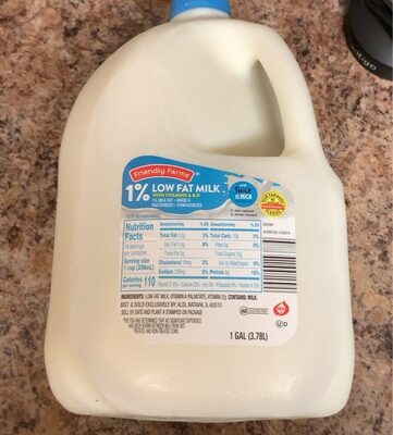 1% Low fat milk