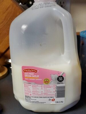 Fat free milk