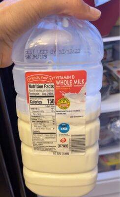 Vitamin D whole milk