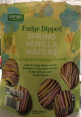 Fudge Dipped Vanilla Wafers