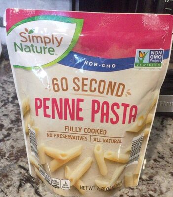 60 second penne pasta