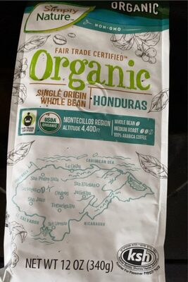 organic single origin whole bean