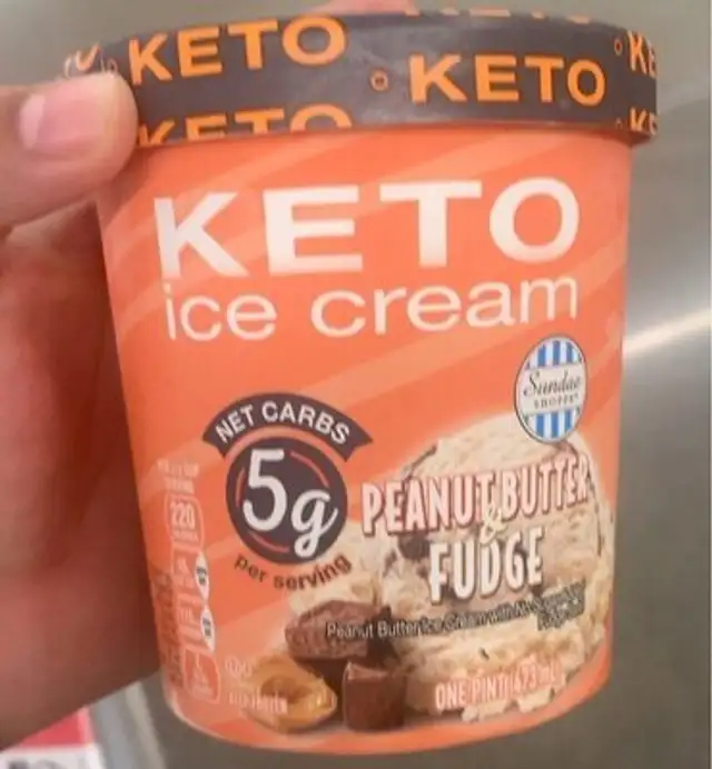 Keto ice cream