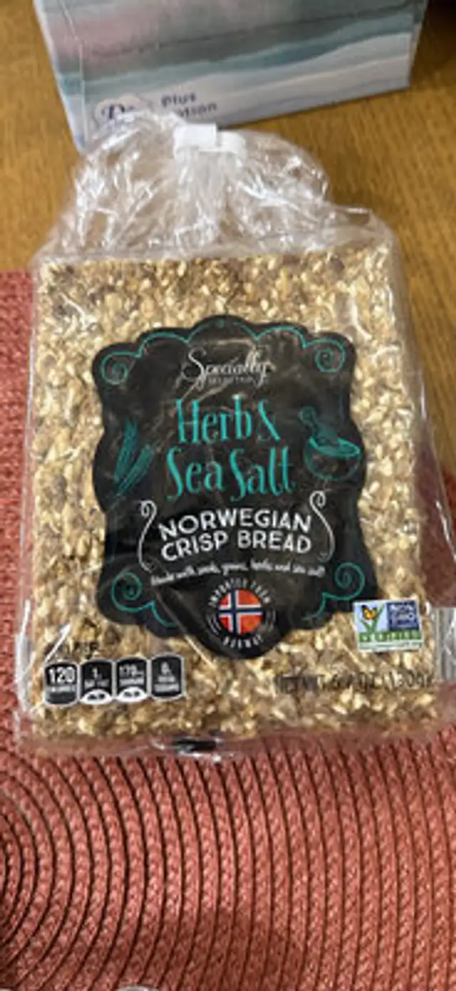 Herb & Sea Salt Norvegian crisp bread
