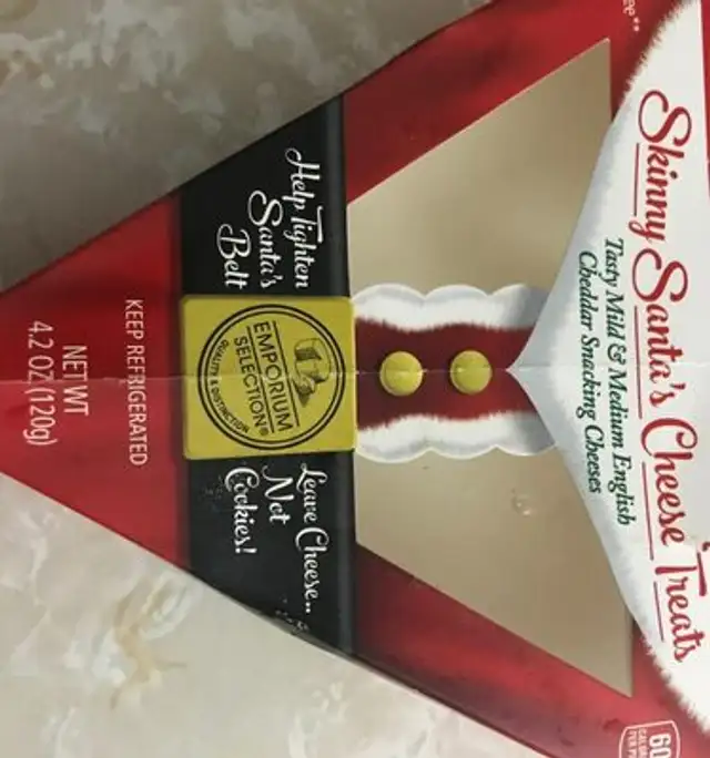 Skinny Santa's Cheese Treats